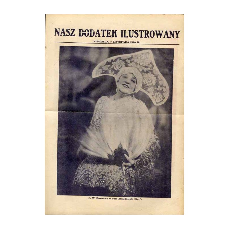 Nasz Dodatek Ilustrowany. (1926). (7 listopada 1926)