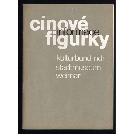 Cínové figurky. Kulturbund NDR Stadtmuseum Weimar