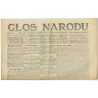 Głos Narodu. R.25 (1917). Nr 101 (28 kwietnia 1917). Wydanie popołudniowe