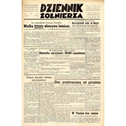 Dziennik Żołnierza. [...] Pismo żołnierzy I. Korpusu Panc.-Motorowego. R.3 (1942). Nr 183 (716) (7 grudnia 1942)