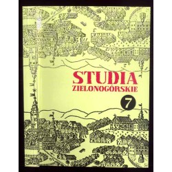Studia Zielonogórskie. T.7 (2001)