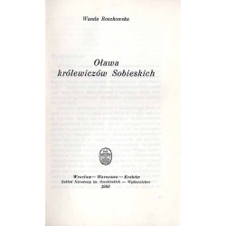Oława królewiczów Sobieskich
