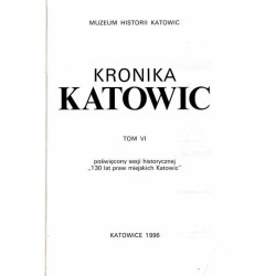 Kronika Katowic. T.6 (1996)