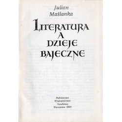 Literatura a dzieje bajeczne