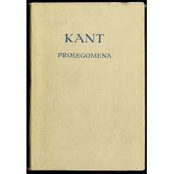 Prolegomena do wszelkiej przyszłej metafizyki, która będzie mogła wystąpić jako nauka