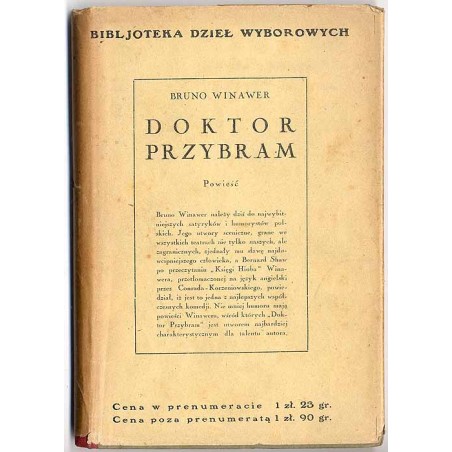 Doktor Przybram. Powieść
