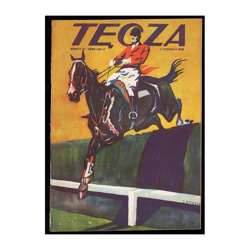 Tęcza. Ilustrowane pismo tygodniowe. R.2 (1928). Z. 22 (2 czerwca 1928) / Stefan Norblin / Zbigniew Pronaszko / Polskie portrety