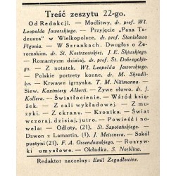 Tęcza. Ilustrowane pismo tygodniowe. R.2 (1928). Z. 22 (2 czerwca 1928) / Stefan Norblin / Zbigniew Pronaszko / Polskie portrety