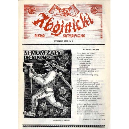 Zbójnicki. Pismo satyryczne. 1990. Nr 1 (Styczeń 1990)