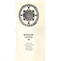 Antykwaryczny katalog-cennik. 18, Ludoznawstwo