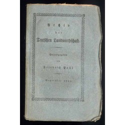 Archiv der Teutschen Landwirthschaft. 1832 September