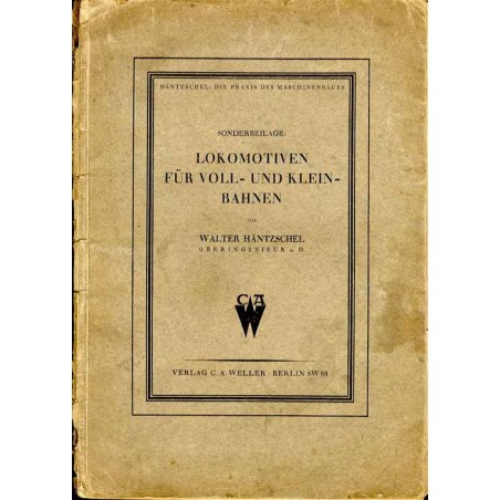 Lokomotiven für Voll- und Kleinbahnen