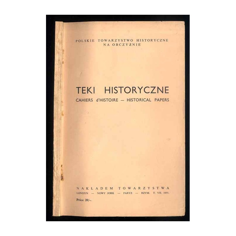 Teki Historyczne. T. 7 (1955) / Adam Mickiewicz / Sprawa sołonicka z 1596