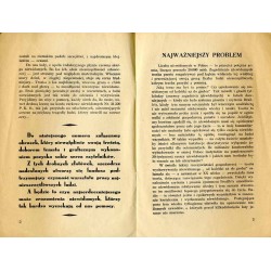Praca Ociemniałych. Miesięcznik. R. 1 (1937). Nr 1 (Maj 1937)