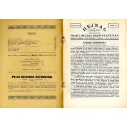 Hejnał nad Morzem Życia ze Szczytów Prawd Ducha i Praw Człowieka. Miesięcznik poświęcony wiedzy duchowej. (1929). Z. 12 (Grudzie
