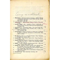 Antykwarnia Warszawska. Katalog No 2. Pamiętniki, podróże, życiorysy