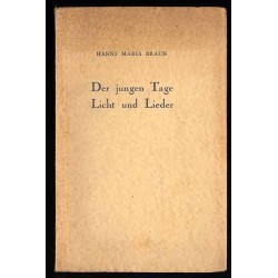 Der jungen Tage. Licht und Lieder. Gedichte