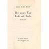 Der jungen Tage. Licht und Lieder. Gedichte