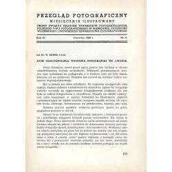 Przegląd Fotograficzny. Miesięcznik ilustrowany. Organ Związku Polskich Towarzystw Fotograficznych, Polskiego T-wa Fotograficzne
