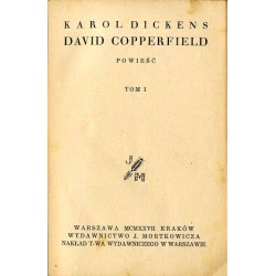 David Copperfield. Powieść. T.1-6 w 2 voluminach