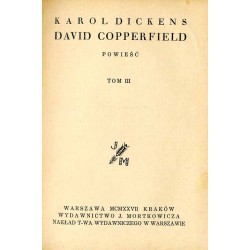 David Copperfield. Powieść. T.1-6 w 2 voluminach