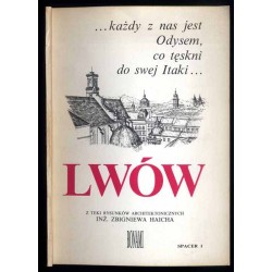 Lwów z teki rysunków architektonicznych inż. Zbigniewa Haicha. Spacer 1