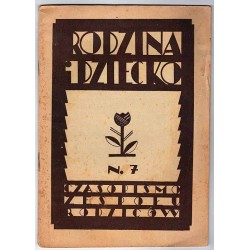 Rodzina i Dziecko. Czasopismo Zespołu Rodziców. R.2 (IX 1937) nr 7