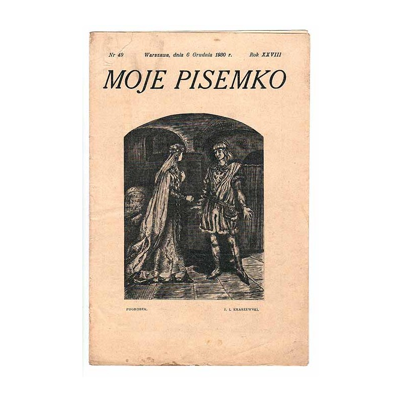 Moje Pisemko. R.28 (1930). Nr 49 (6 grudnia 1930)