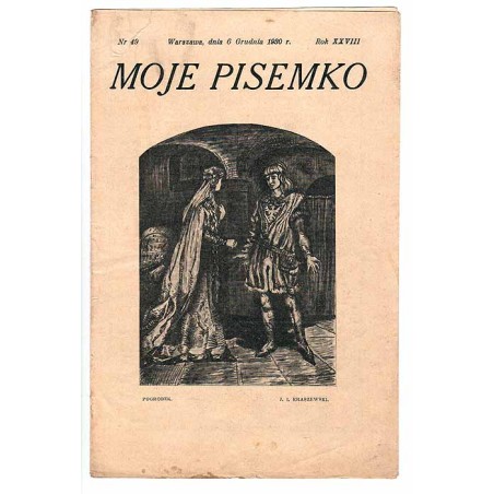 Moje Pisemko. R.28 (1930). Nr 49 (6 grudnia 1930)