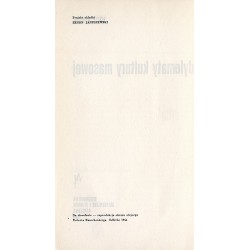 Dylematy kultury masowej