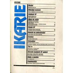 Ikarie. Měsíčník science fiction. R.1 (1990). Nr 1