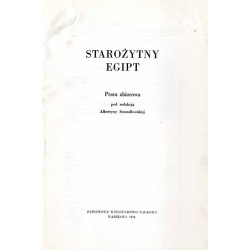 Starożytny Egipt. Praca zbiorowa