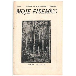 Moje Pisemko. R.30 (1932). Nr 39 (24 września 1932)