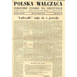 Polska Walcząca - Żołnierz polski na obczyźnie. Fighting Poland. Weekly for the Polish Forces. R.3 (1941). Nr 49 (6 grudnia 1941