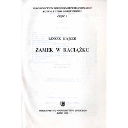 Zamek w Raciążku