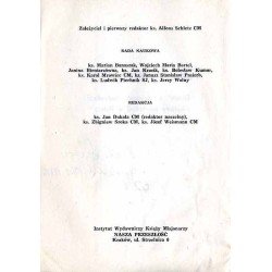 Nasza Przeszłość. Studia z dziejów Kościoła i kultury katolickiej w Polsce. T. 62 (1984)