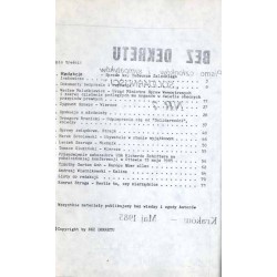 Bez Dekretu. Pismo członków i sympatyków "Solidarności". 1985. Nr 7 (Maj 1985)