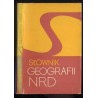 Słownik geografii NRD