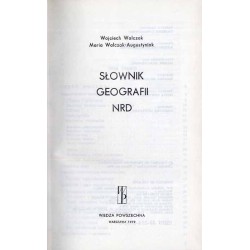 Słownik geografii NRD