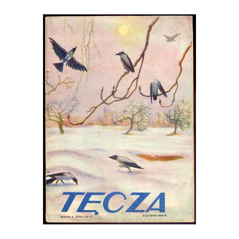 Tęcza. Ilustrowane pismo tygodniowe. R.3 (1929). Z. 6 (9 lutego 1929) / Ludwik Misky / Kazimiera Iłłakiewiczówna / Ankara Turcja