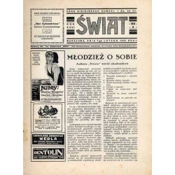 Świat. Pismo tygodniowe ilustrowane. R.26 (1931). Nr 6 (7 lutego 1931)