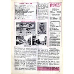 Picture Post Card Monthly. (1988). No. 107 (March 1988). The top magazine for postcard collectors worldwide