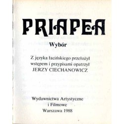 Priapea. Wybór