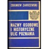 Nazwy osobowe i historyczne ulic Poznania