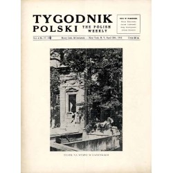Tygodnik Polski. The Polish Weekly. Vol.4 (1946). Nr 17 (174) (28 kwietnia 1946) / Łazienki / Maria Dąbrowska