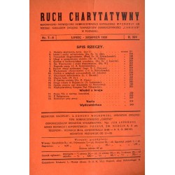 Ruch Charytatywny. Czasopismo poświęcone dobroczynności katolickiej. R.14 (VII-VIII 1935) nr 7-8