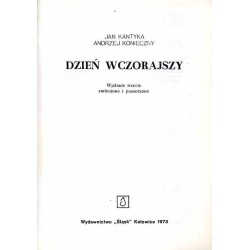 Dzień wczorajszy