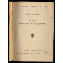 Dzieje piśmiennictwa śląskiego. T.1