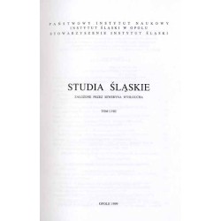 Studia Śląskie. T.58 (1999)