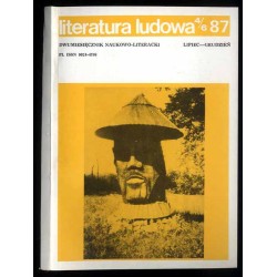 Literatura Ludowa. Dwumiesięcznik naukowo-literacki. R. 31 (1987). Nr 1-6 / komplet